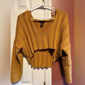 Free People inspired cropped sweater
